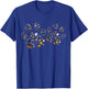 Cute Paw Print Halloween Dog Candy Pumpkin Ghost T-Shirt - T-Shirt | Royal