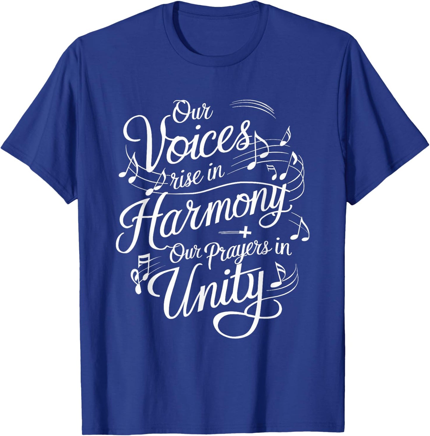 Choral music Religious singing Faith-based music Jesus Choir T-Shirt - T-Shirt | Royal