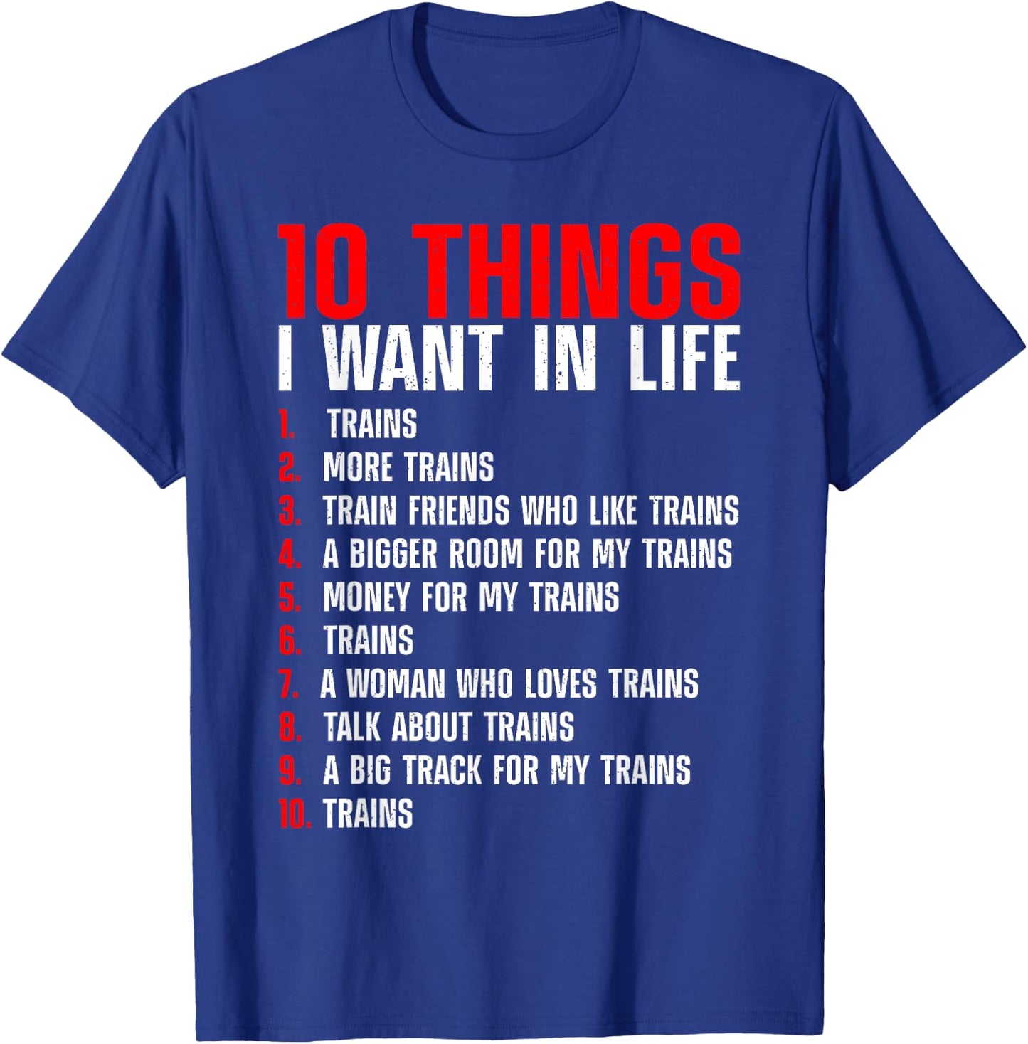 Cool Train Art Women Kids Railroad Model Train Lover T-Shirt - T-Shirt | Royal