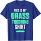 Touch Grass Outside Funny Meme Joke Touch Grass T-Shirt - T-Shirt | Royal