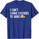 Cute Cookie Baking Design Women Cookie Baker Baking T-Shirt - T-Shirt | Royal