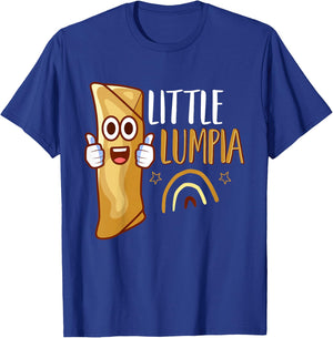 Little Lumpia Baby Shower Funny Filipino Food Lover T-Shirt - T-Shirt | Royal