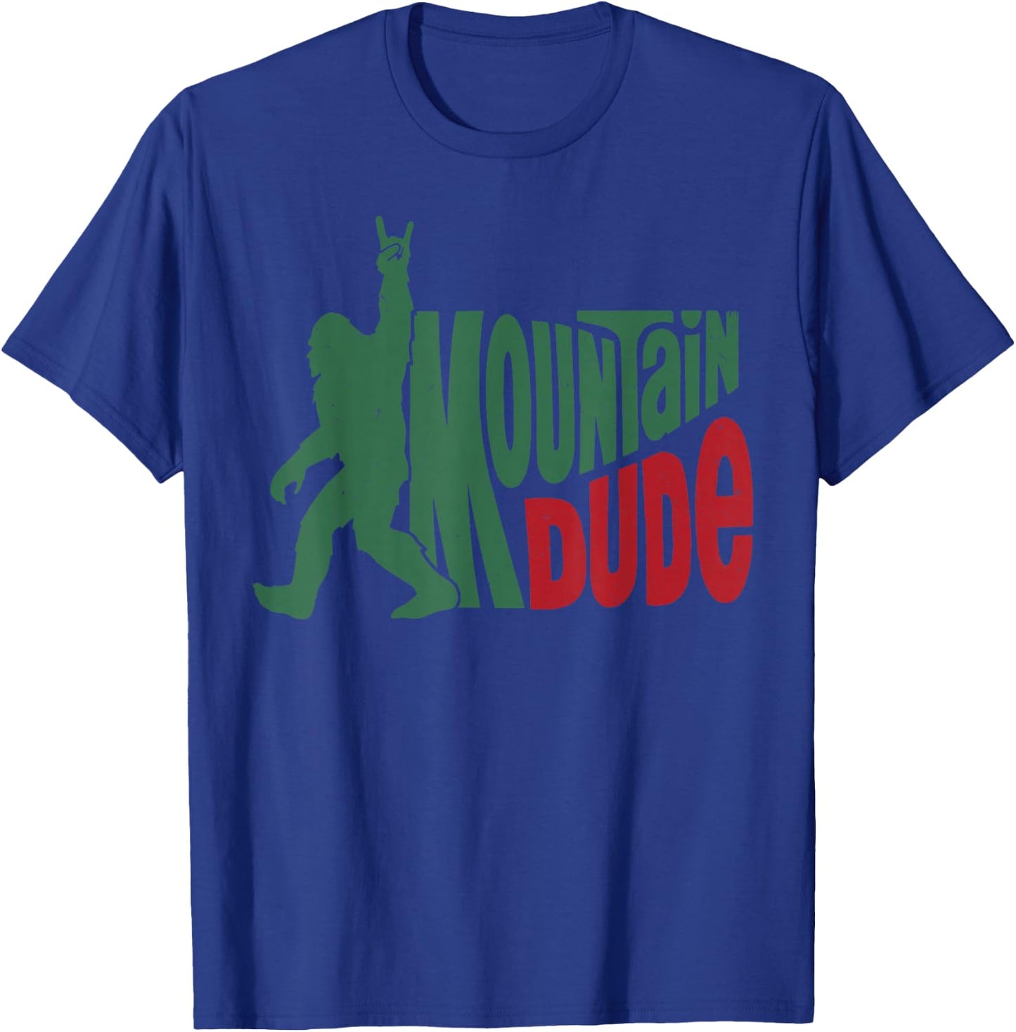 Bigfoot Mountain Dude T-Shirt - T-Shirt | Royal