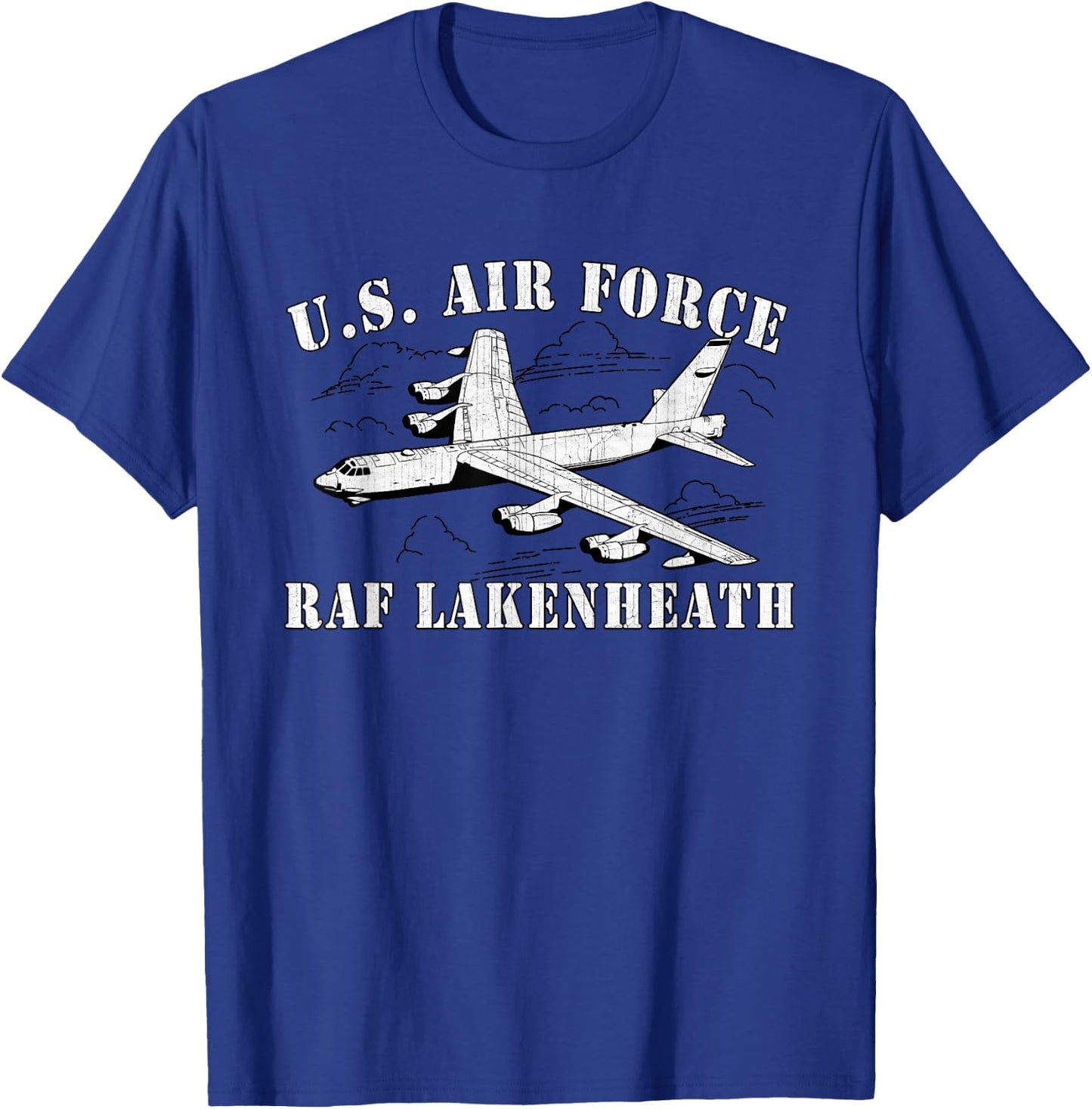 UK RAF Lakenheath Vintage Gifts T-Shirt - T-Shirt | Royal