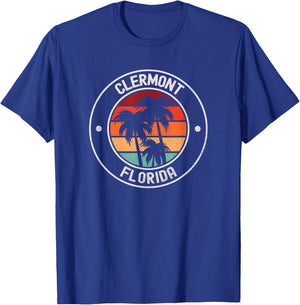 Clermont Florida T-Shirt - T-Shirt | Royal