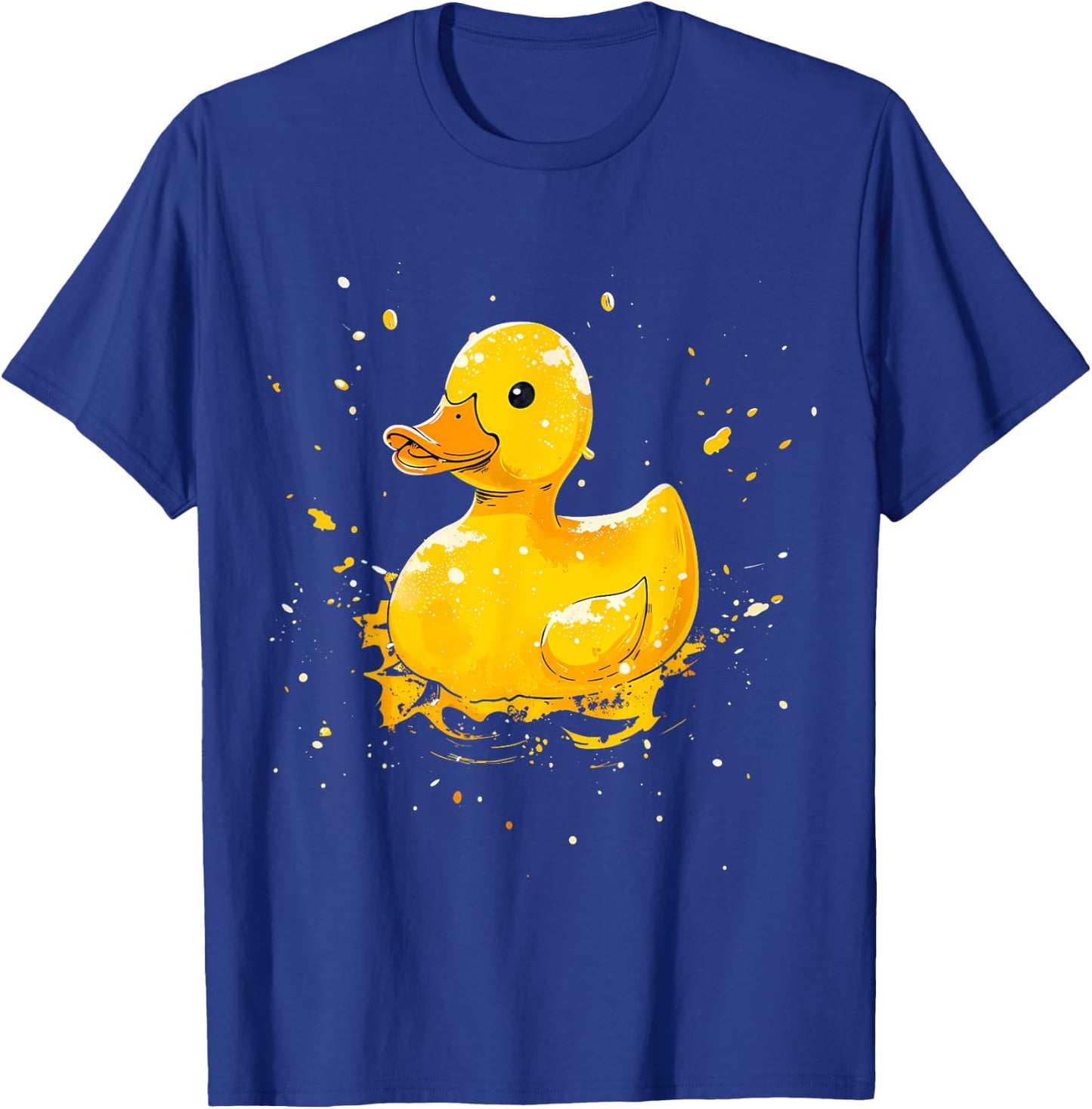 Rubber Duck Watercolor Rubber Duckling Rubber Duck Lover T-Shirt - T-Shirt | Royal