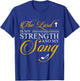 The lord is my strength and my song T-Shirt - T-Shirt | Royal