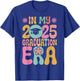 In My Graduation Era Class Of 2025 School Graduation T-Shirt - T-Shirt | Royal