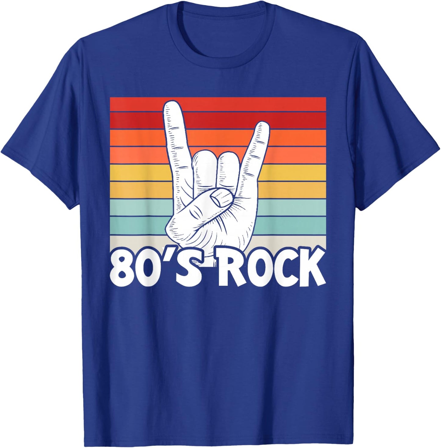 Vintage 80's Rock Band T-Shirt - T-Shirt | Royal