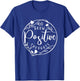 Positive affirmation and Spiritual or Grow positive Thoughts T-Shirt - T-Shirt | Royal