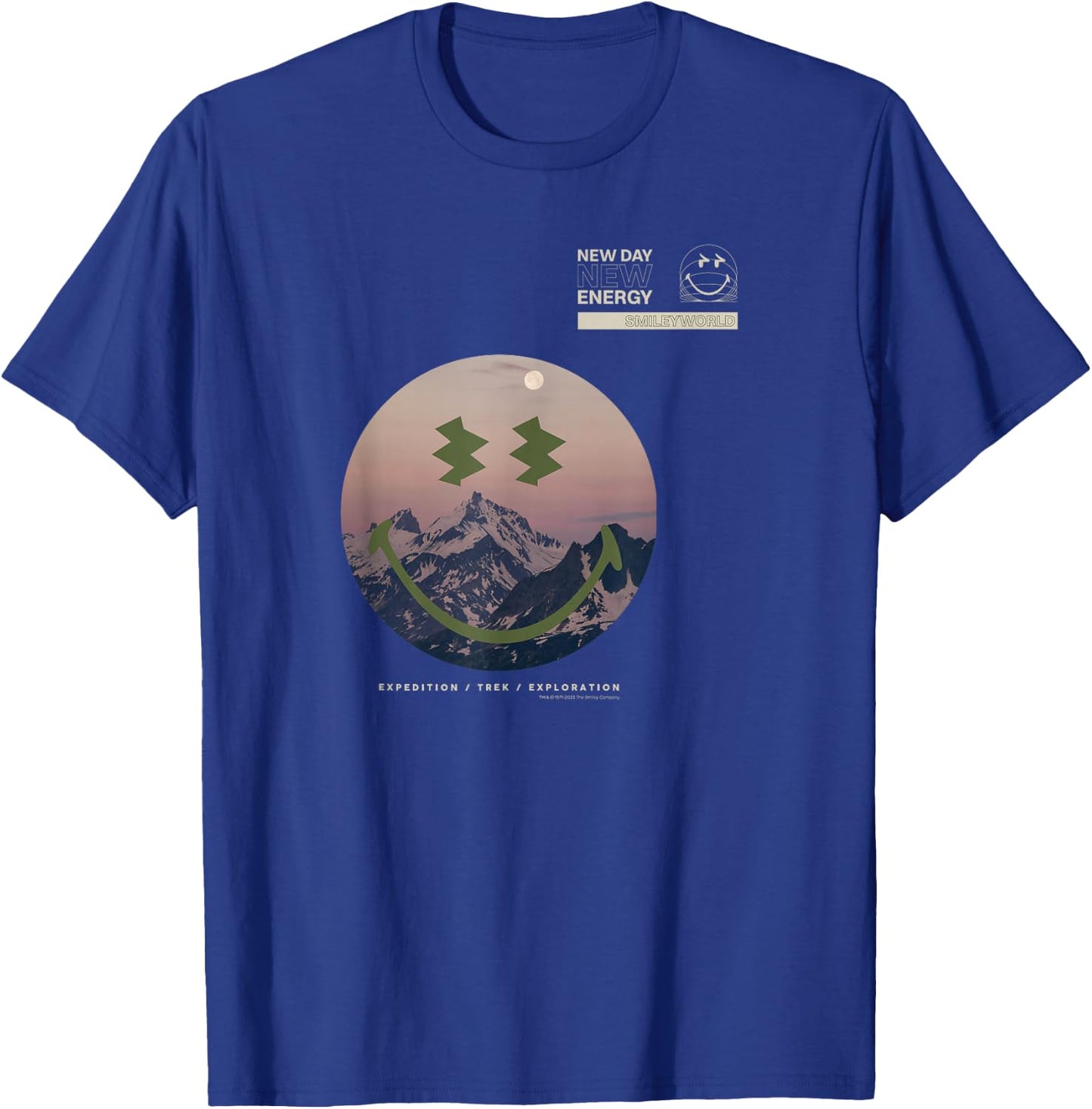 Smileyworld Exploration T-Shirt - T-Shirt | Royal