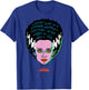 Universal Monsters Bride of Frankenstein Retro Big Face T-Shirt - T-Shirt | Royal