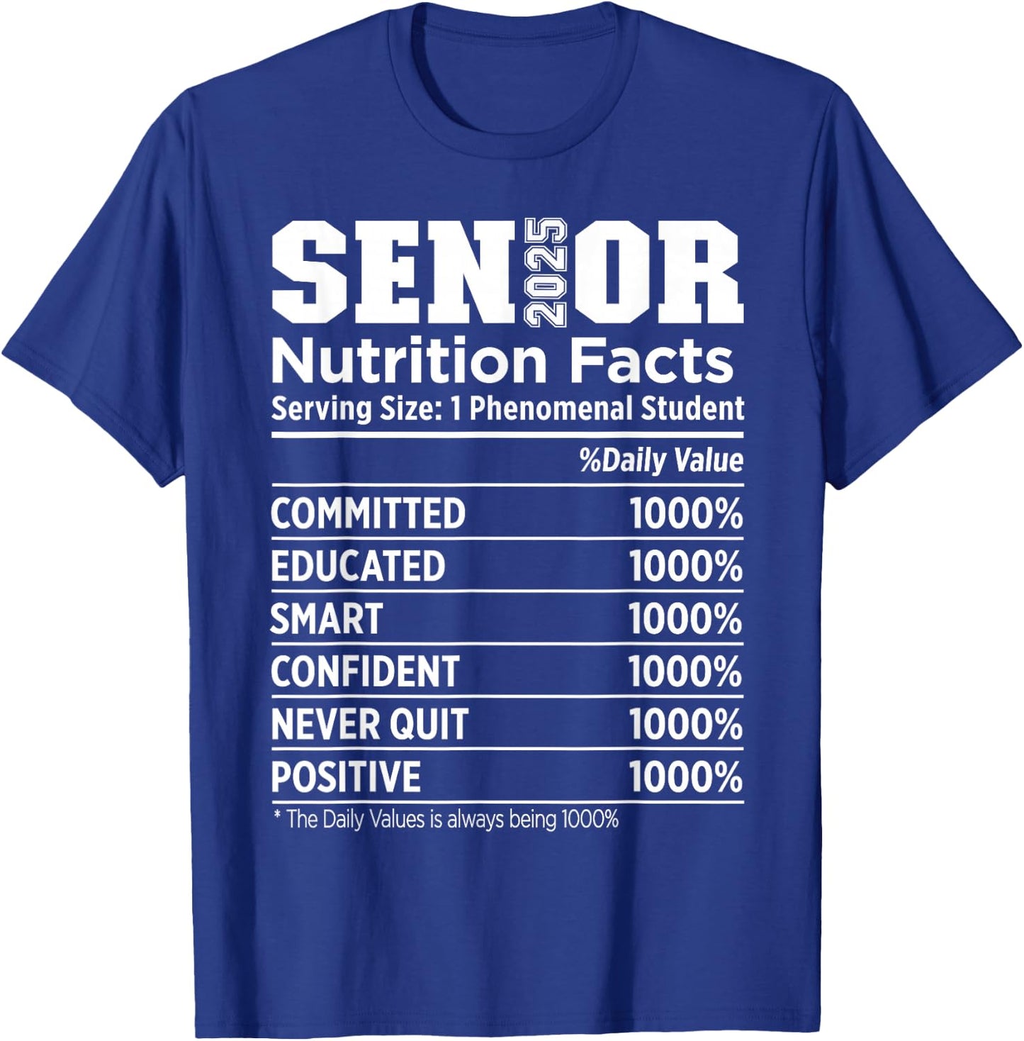 Senior 2025 Graduation 2025 Class Senior 2025 Grad T-Shirt - T-Shirt | Royal