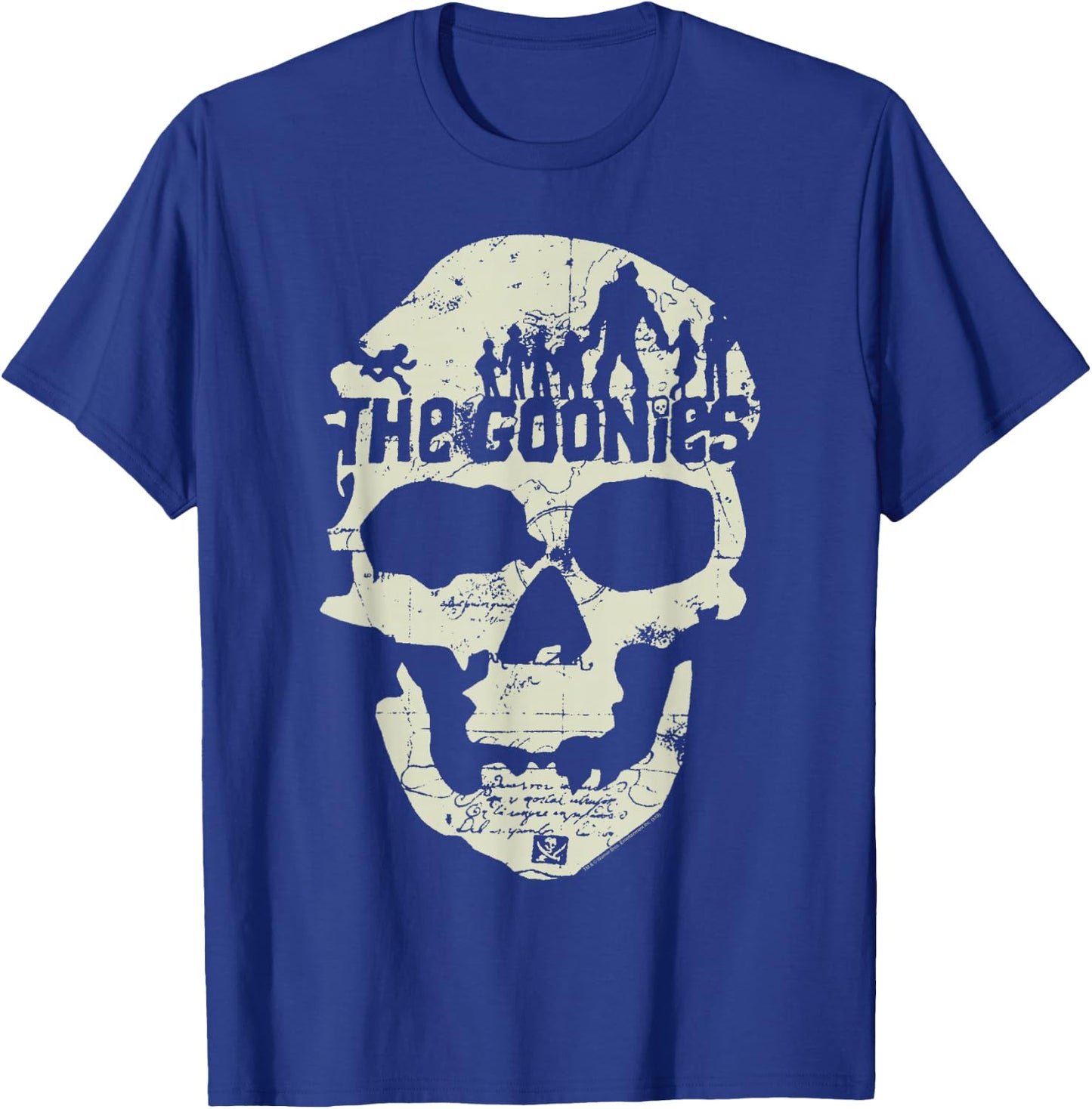 The Goonies Skull Map T-Shirt - T-Shirt | Royal