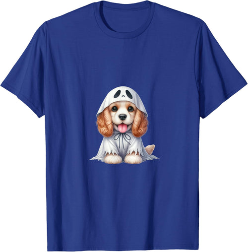 Funny Ghost American Cocker Spaniel Dog Lover Halloween