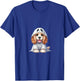 Funny Ghost American Cocker Spaniel Dog Lover Halloween T-Shirt - T-Shirt | Royal