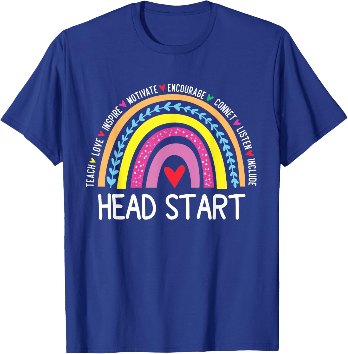 Back to School Head Start Squad Homeschool Headstart Teacher Men Women Girls Kids T-Shirt - T-Shirt | Royal