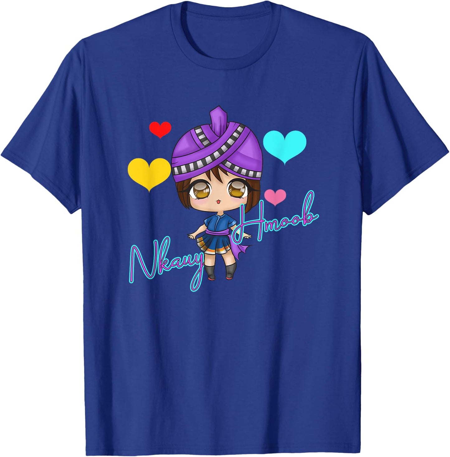 Hmong Miao Proud Traditional Girl Woman Hmoob Queen Sisters T-Shirt - T-Shirt | Royal