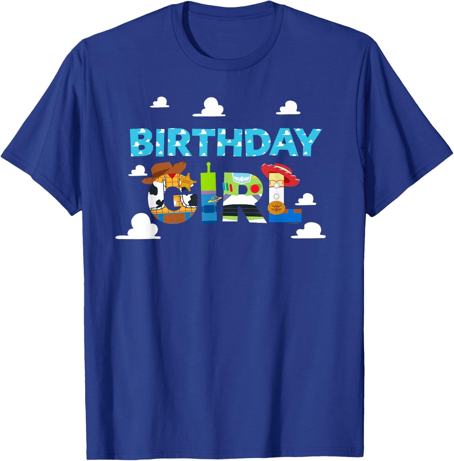 Disney and Pixar’s Toy Story Clouds Birthday Girl T-Shirt - T-Shirt | Royal