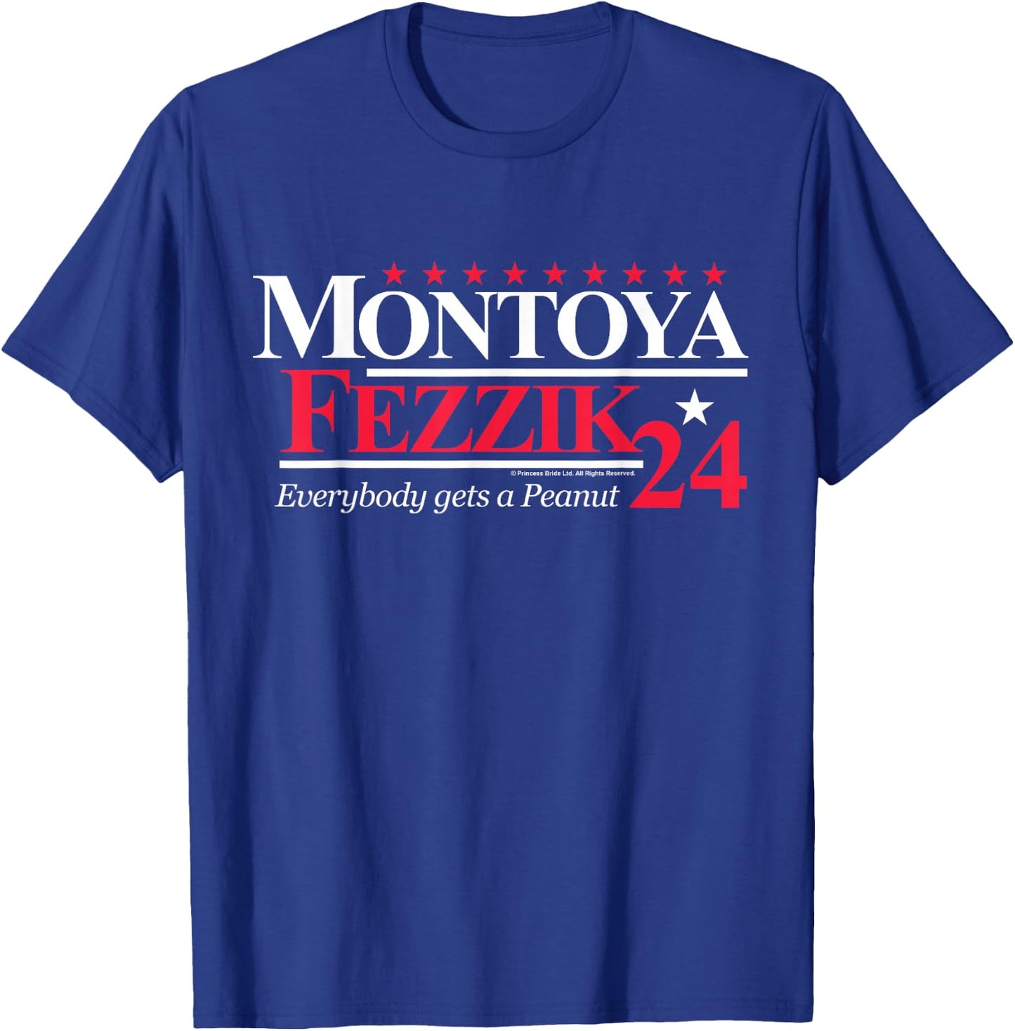 The Princess Bride Montoya and Fezzik for President 2024 T-Shirt - T-Shirt | Royal