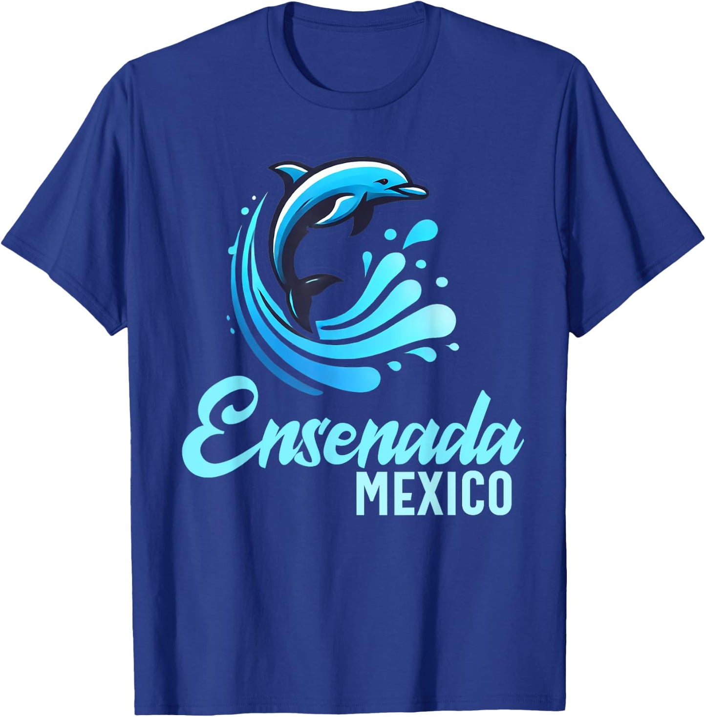 Ensenada Souvenir Mexico Retro Vintage Travel Men Women T-Shirt - T-Shirt | Royal