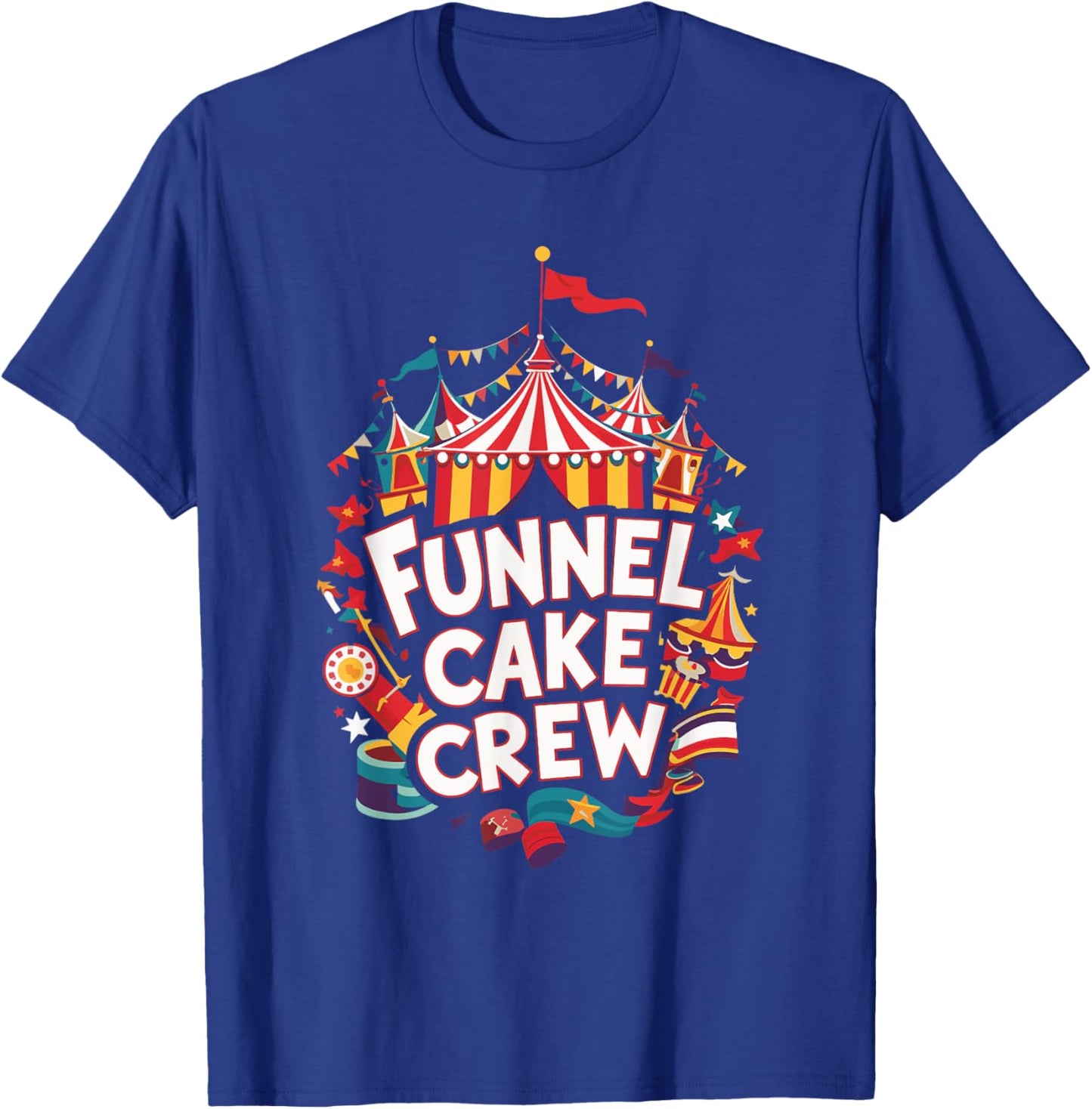 Funnel Cake Crew T-Shirt - T-Shirt | Royal