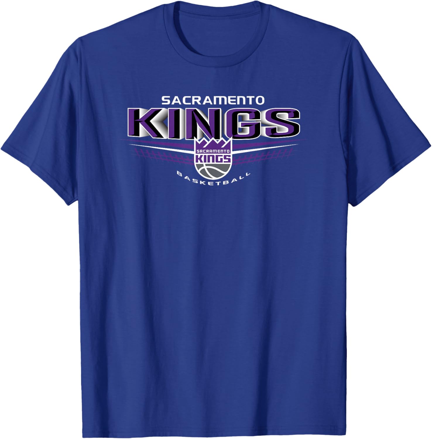 NBA Sacramento Kings El Dorado T-Shirt - T-Shirt | Royal