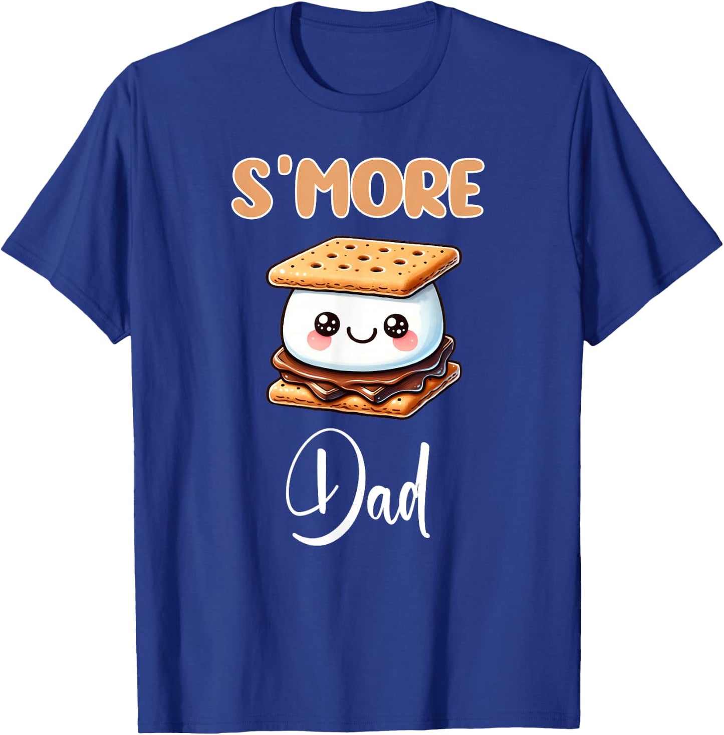 S'more Shirt Funny S'mores Dad S'mores Father Smores Lover T-Shirt - T-Shirt | Royal