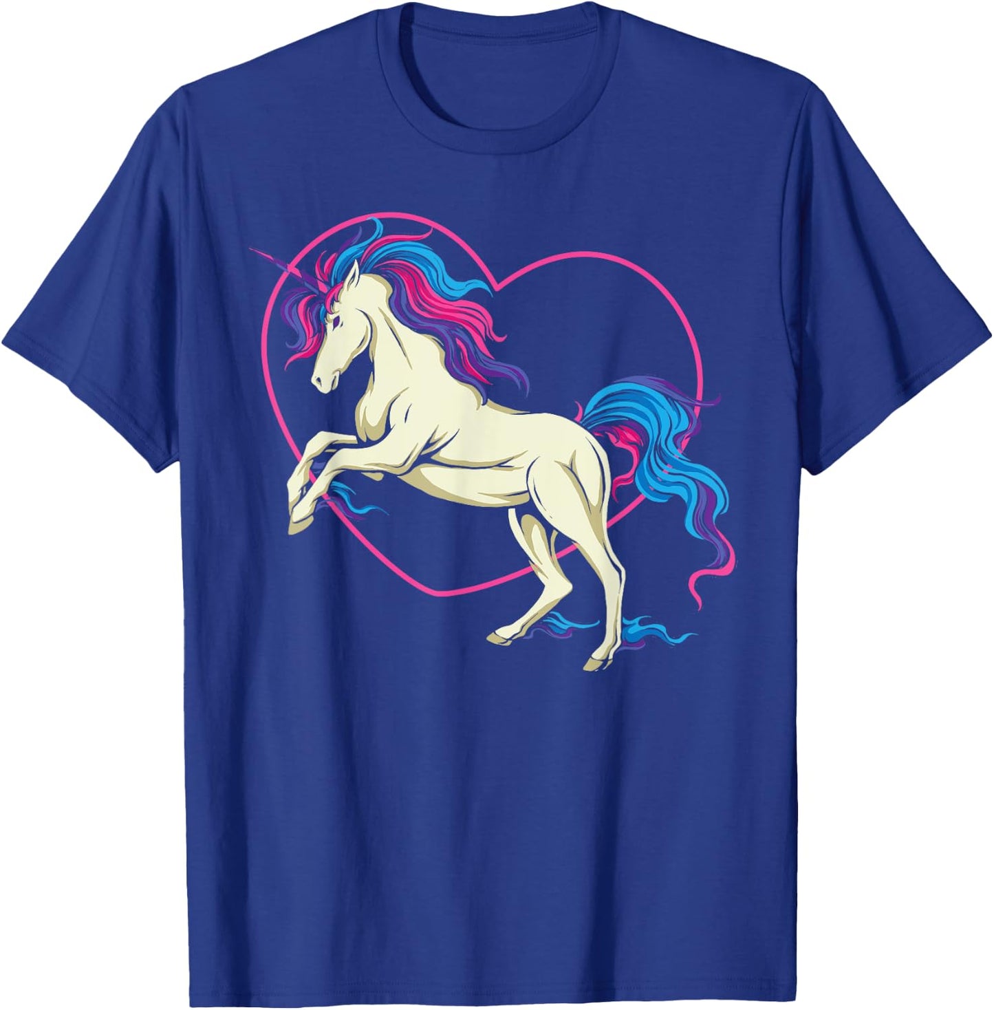 Bisexual Bi Pride Flag Unicorn T-Shirt - T-Shirt | Royal