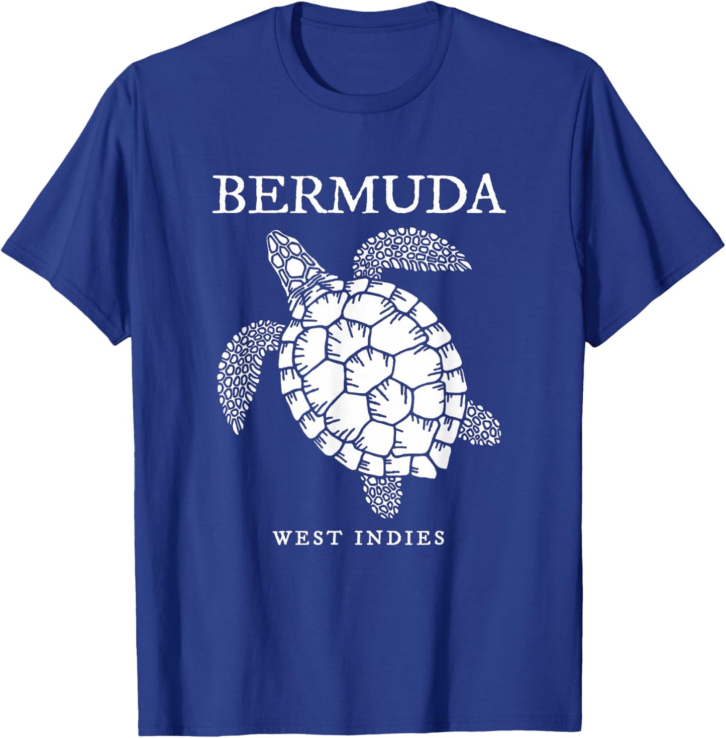 Bermuda Sea Turtle Girls Boys Toddler Souvenir T-Shirt - T-Shirt | Royal