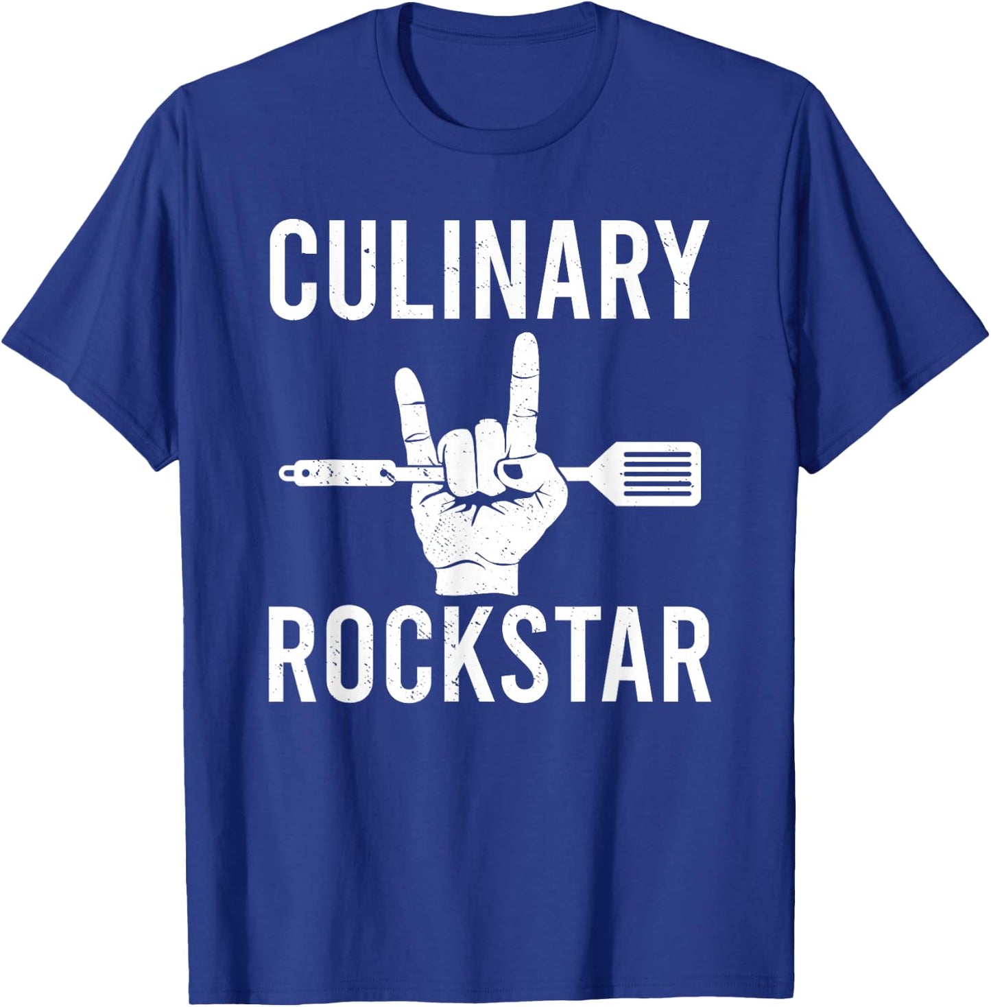 Culinary Rockstar Chef Cook Culinary Lover T-Shirt - T-Shirt | Royal
