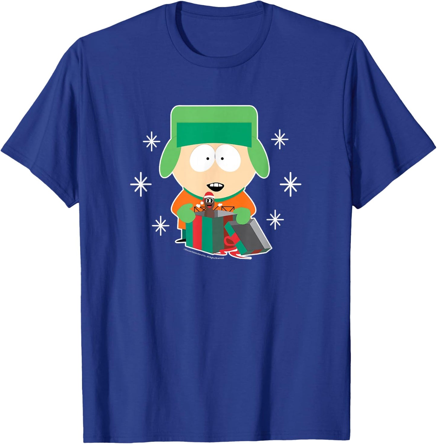 South Park - Kyle And Hankey T-Shirt - T-Shirt | Royal