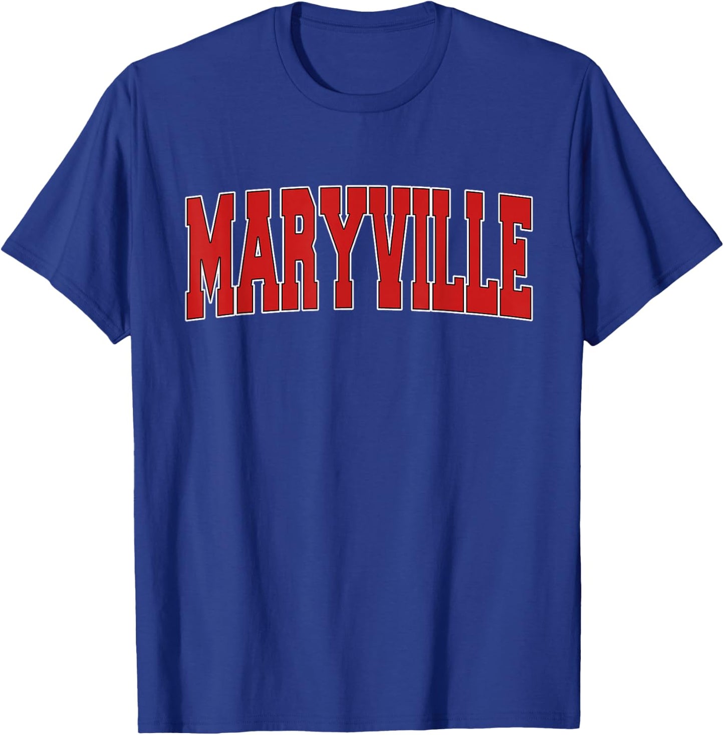 MARYVILLE MO MISSOURI Varsity Style USA Vintage Sports T-Shirt - T-Shirt | Royal