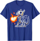 Retro Spooky Dragon Skeleton X-Ray Boys Kids T-Shirt - T-Shirt | Royal