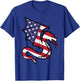 4th Of July Dragon American Flag Patriotic Men Women Kids T-Shirt - T-Shirt | Royal