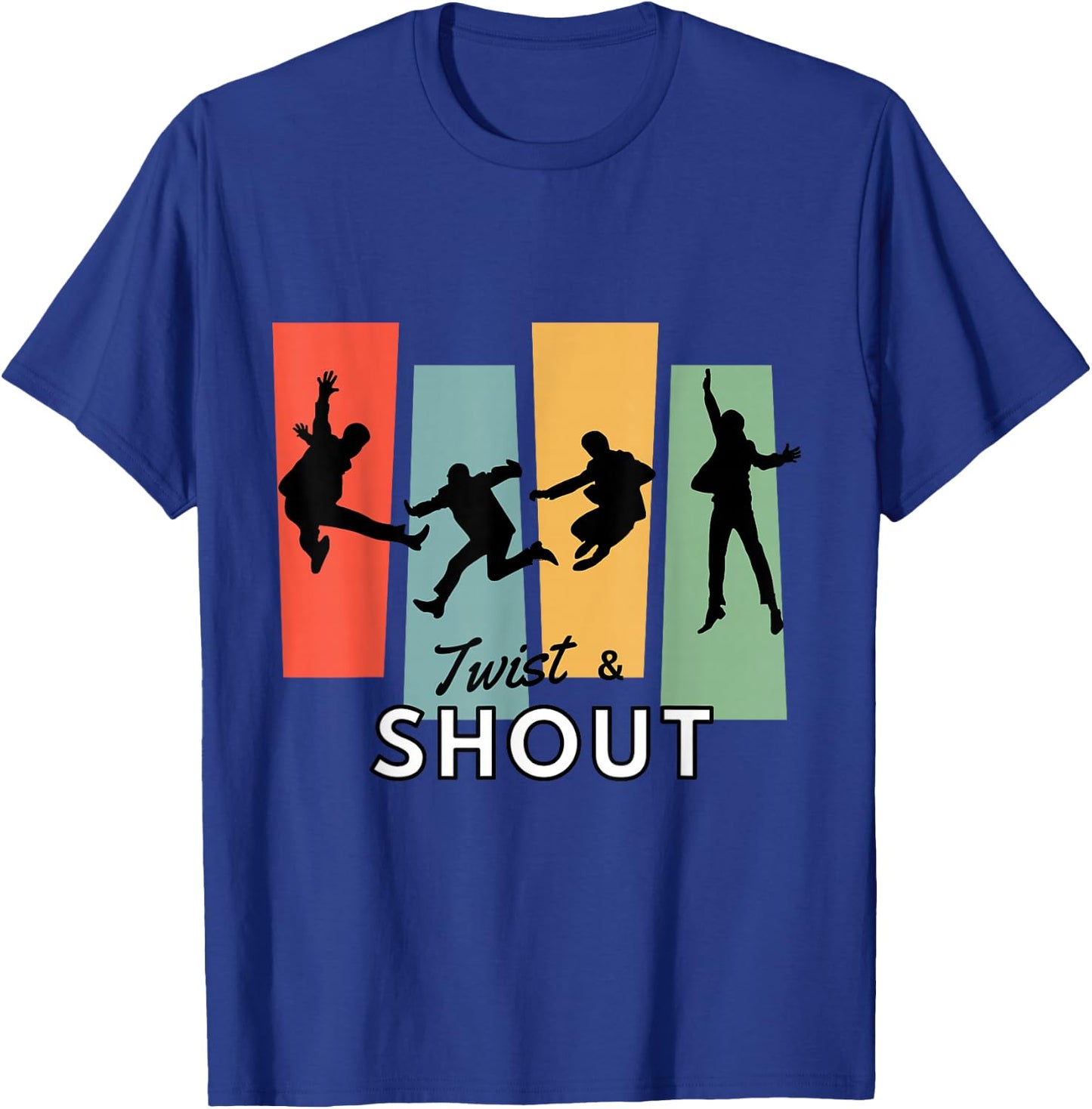 Twist & Shout! 1960s Beat Group Tribute T-Shirt - T-Shirt | Royal