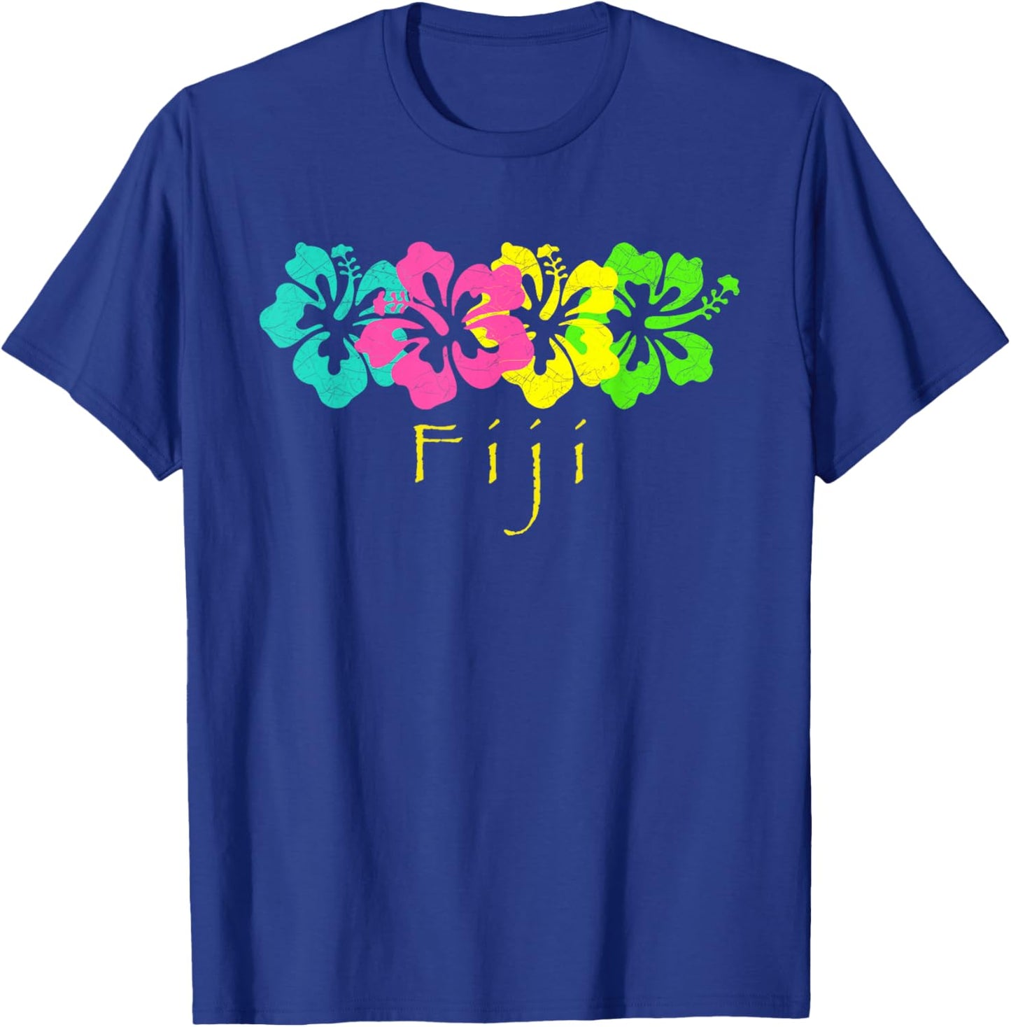 Fiji Tropical Beach /Fiji Travel Surf T-Shirt - T-Shirt | Royal