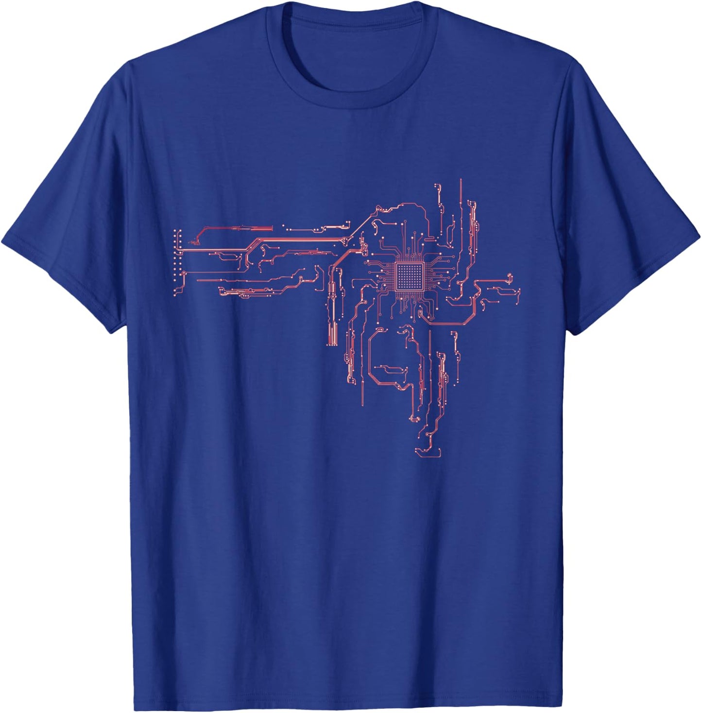 FPGA Graphics Card CPU Circuit Board T-Shirt - T-Shirt | Royal
