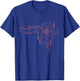 FPGA Graphics Card CPU Circuit Board T-Shirt - T-Shirt | Royal