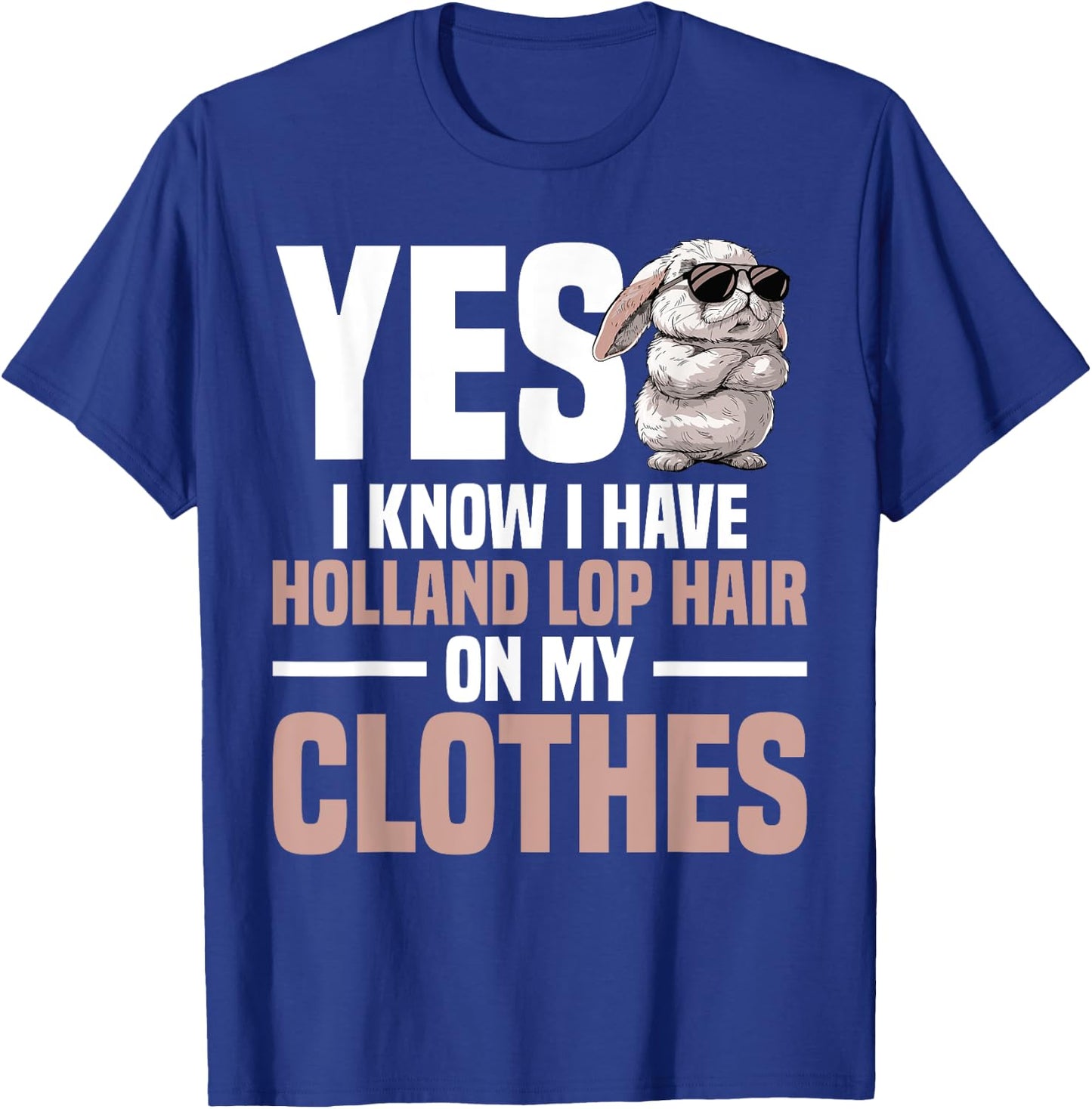 Holland Lop Bunny Owner Stuffed Animal Holland Lop Bunny T-Shirt - T-Shirt | Royal