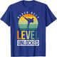 Black Belt Level Unlocked T-Shirt - T-Shirt | Royal
