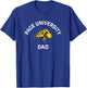 Pace University Setters Arched Dad T-Shirt - T-Shirt | Royal