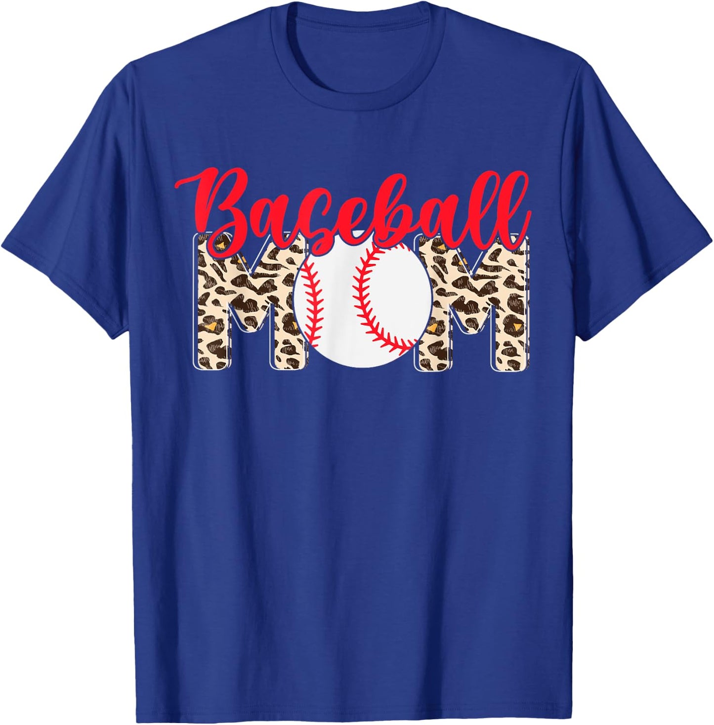 Baseball Mom T-Shirt - T-Shirt | Royal