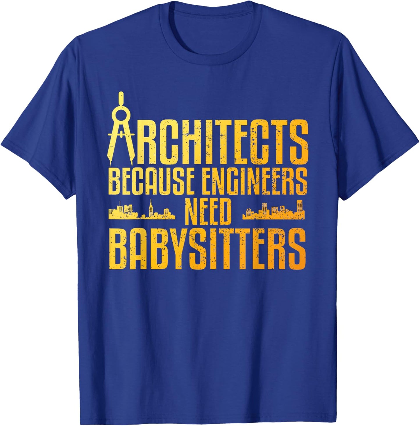 Funny Architect Art Women Architecture Gag Architect T-Shirt - T-Shirt | Royal