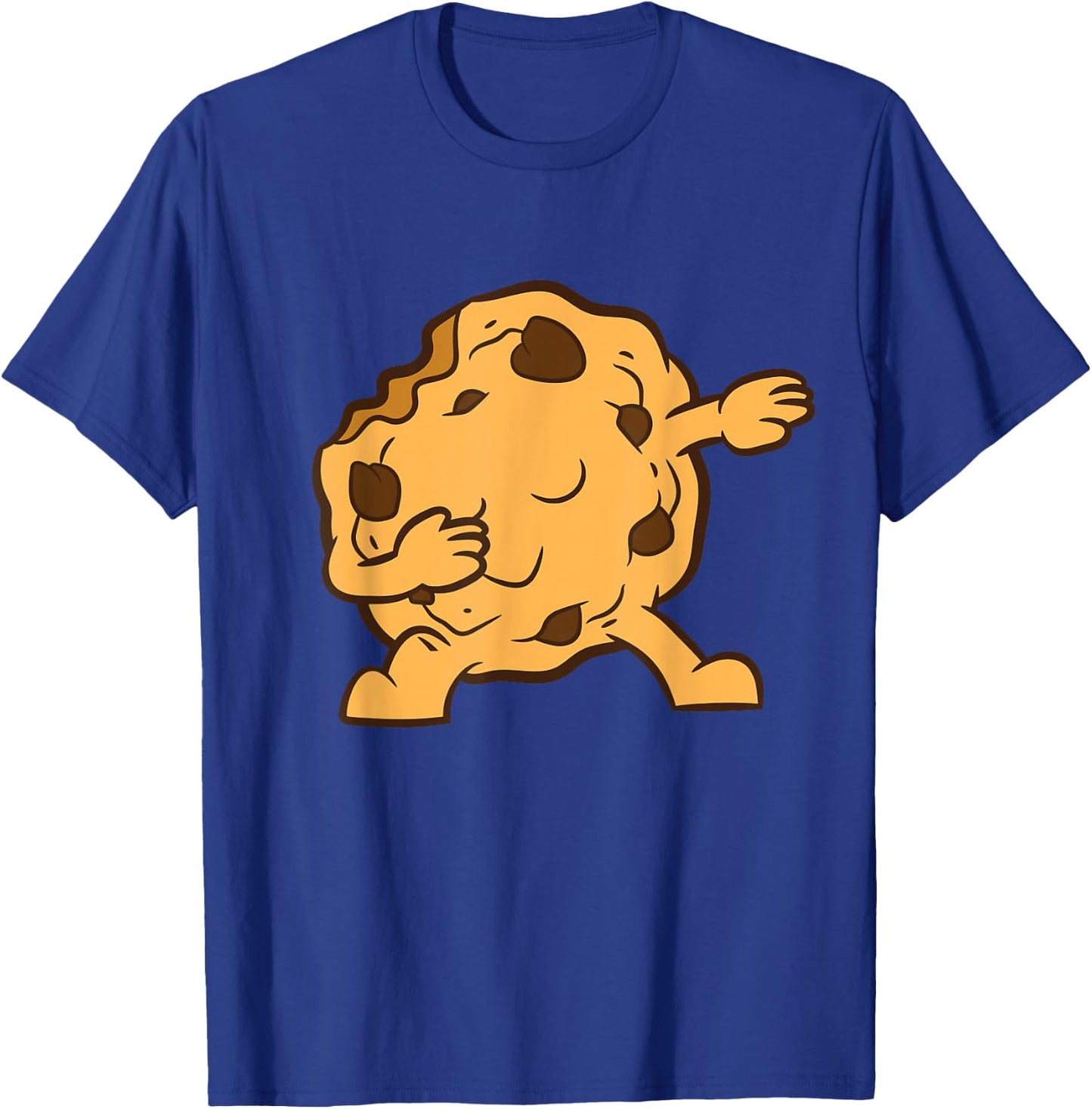 Dabbing Chocolate Chip Cookie Cute Cookie T-Shirt - T-Shirt | Royal