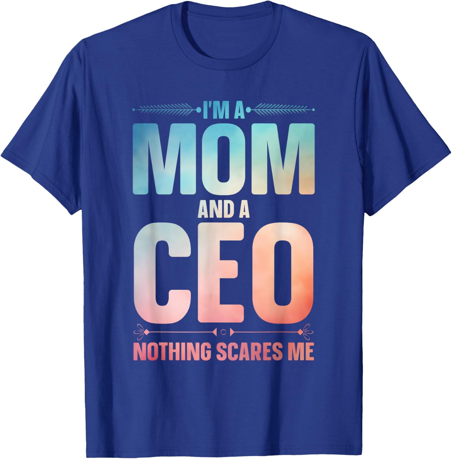 CEO Art For Mom Mother Women Business Owner Entrepreneur CEO T-Shirt - T-Shirt | Royal