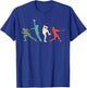 Baseball Vintage | Retro Catcher Pitcher Batter T-Shirt - T-Shirt | Royal