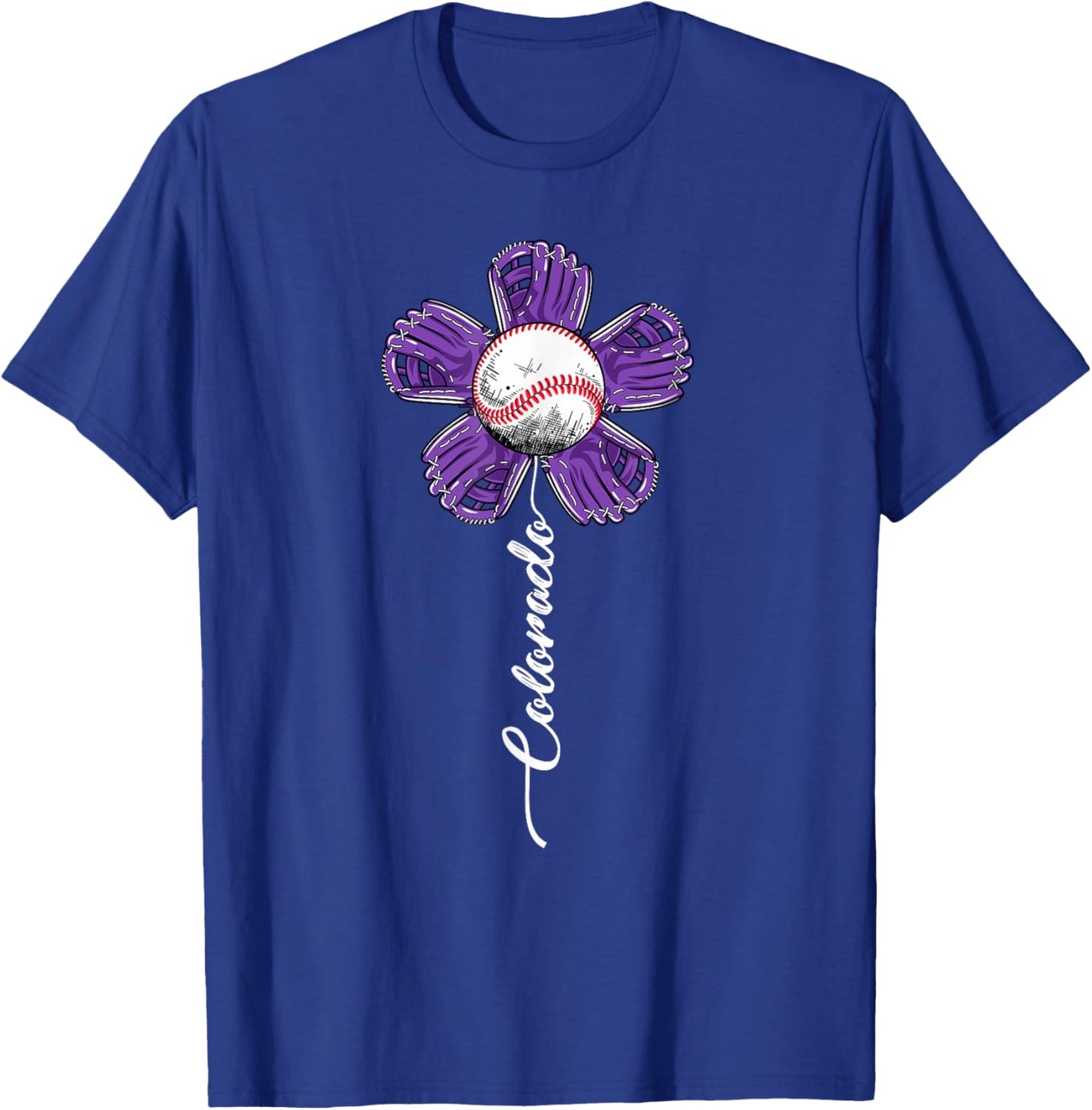 Vintage Flower Matching Outfit 2025 T-Shirt - T-Shirt | Royal