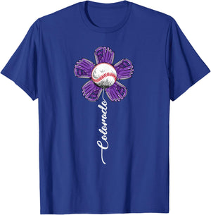Vintage Flower Matching Outfit 2025 T-Shirt - T-Shirt | Royal