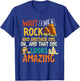 Wait I See A Rock - Rock Collector Geode Hunter Geology T-Shirt - T-Shirt | Royal